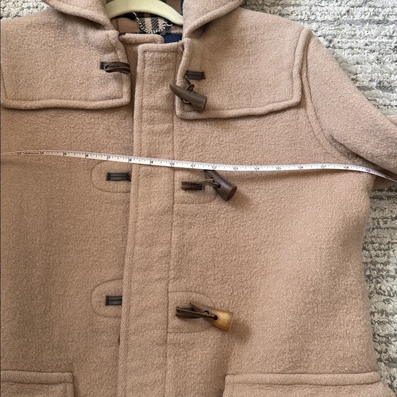 Burberry wool Tan Coat - Picture 5 of 6